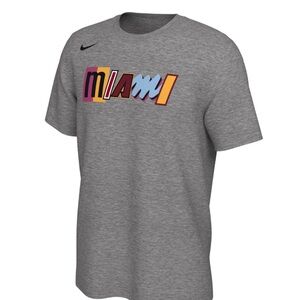 NIKE MIAMI MASHUP VOL. 2 GREY TEE City Edition Size XL